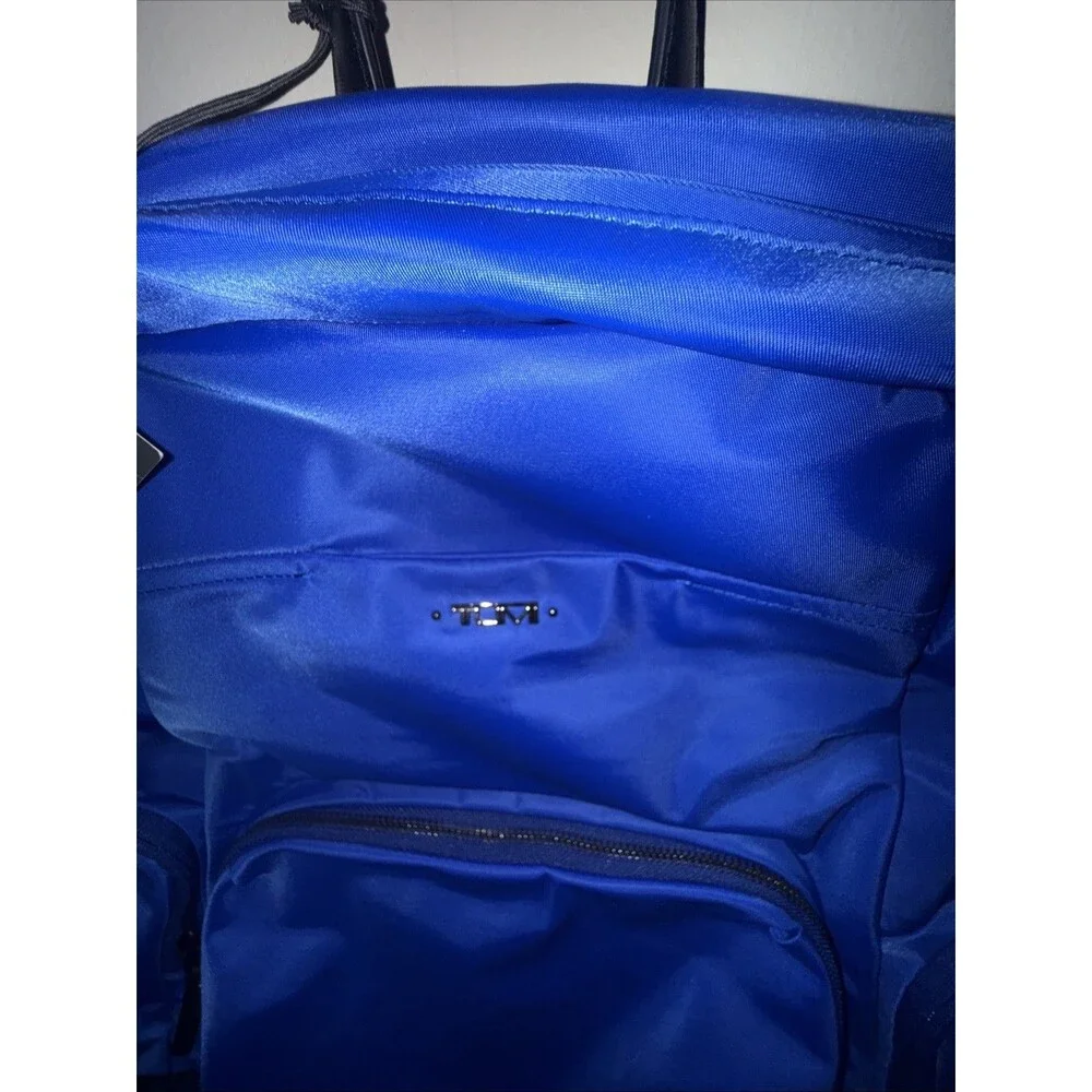 Tumi Maggie Backpack Blue Nylon